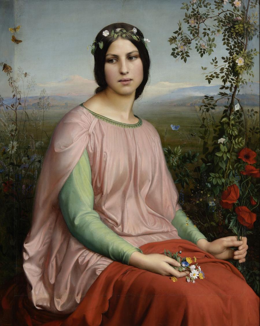 Louis Janmot, Fleur des champs, 1845.