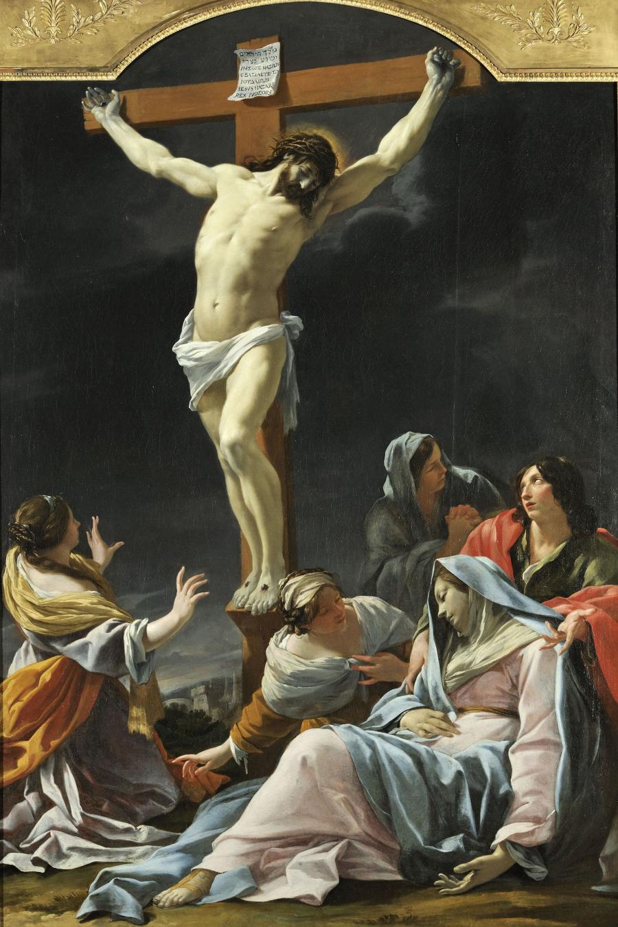 Simon Vouet, La Crucifixion, vers 1636-1637.